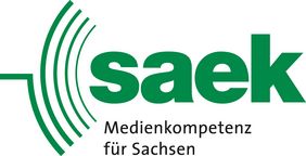 Logo des SAEK - Medienkompetenz f&uuml;r Sachsen