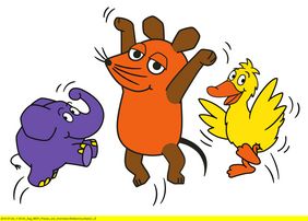 Elefant, Maus und Ente